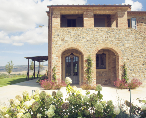 Memoscape_Giardino in Val d'Orcia_ Ortensie e Lavande 01