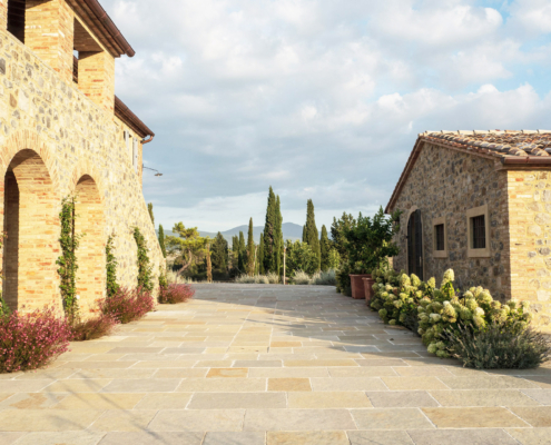 Memoscape_Giardino in Val d'Orcia_ingresso