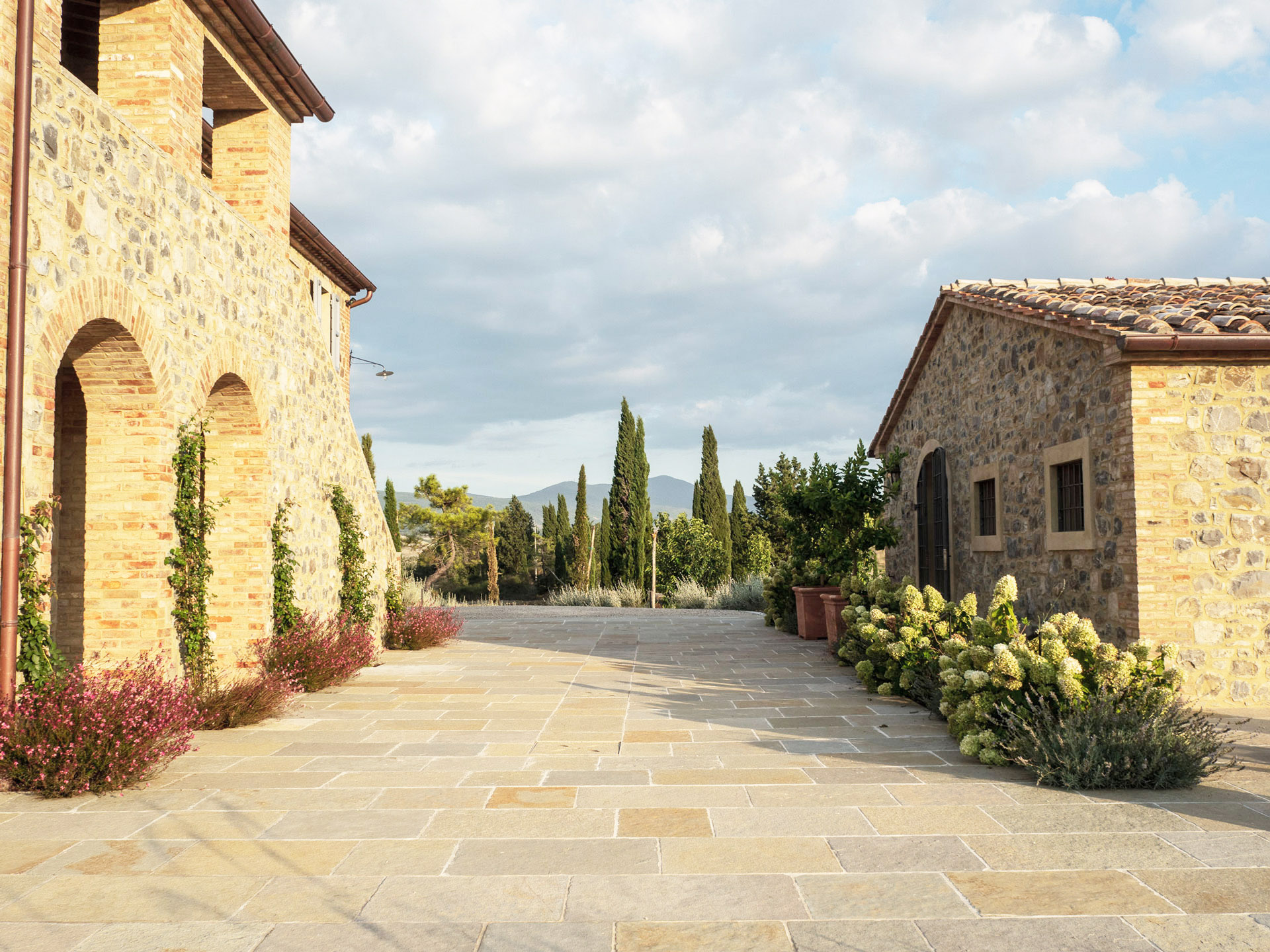 Memoscape_Giardino in Val d'Orcia_ingresso