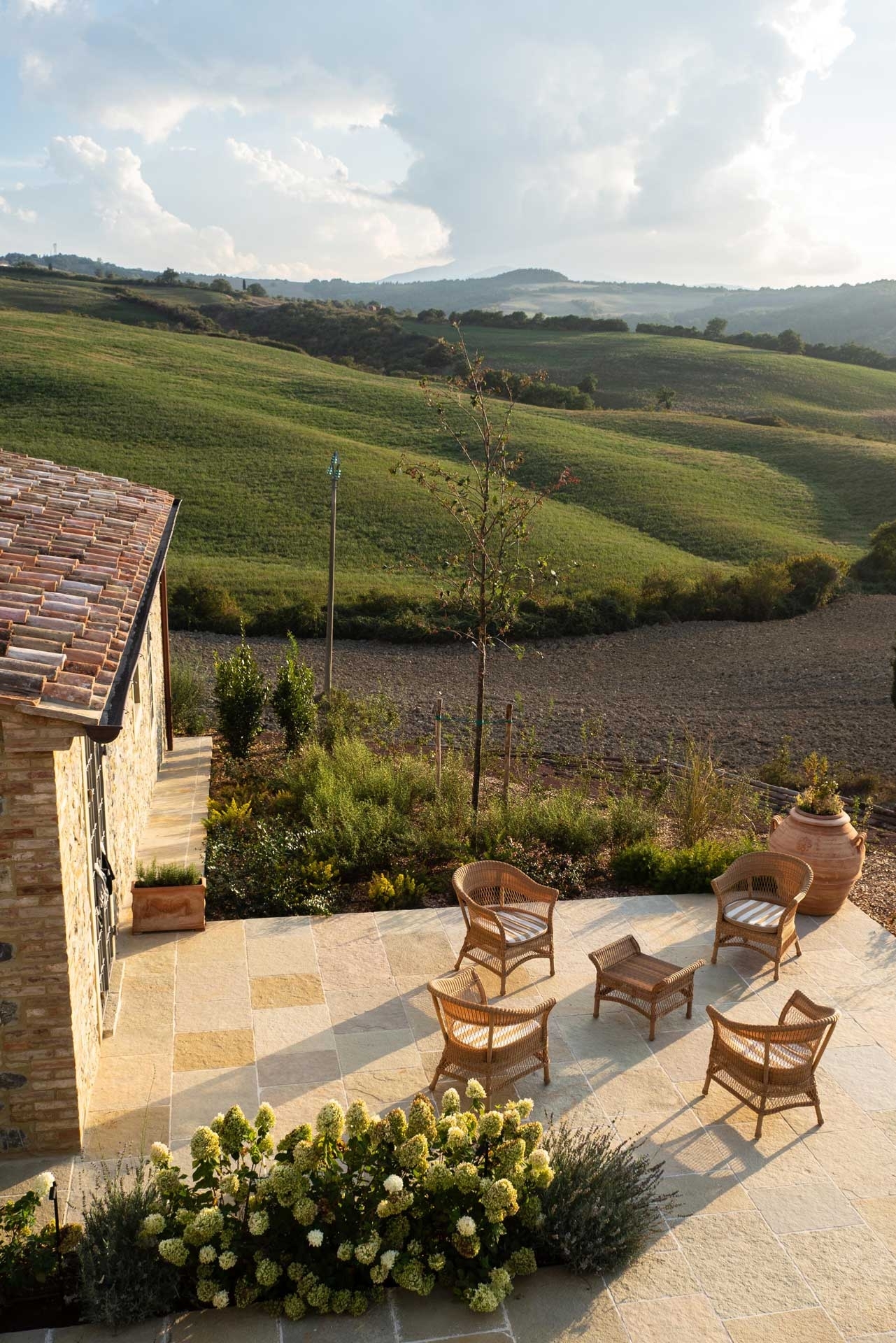 Memoscape_Giardino in Val d'Orcia_open view