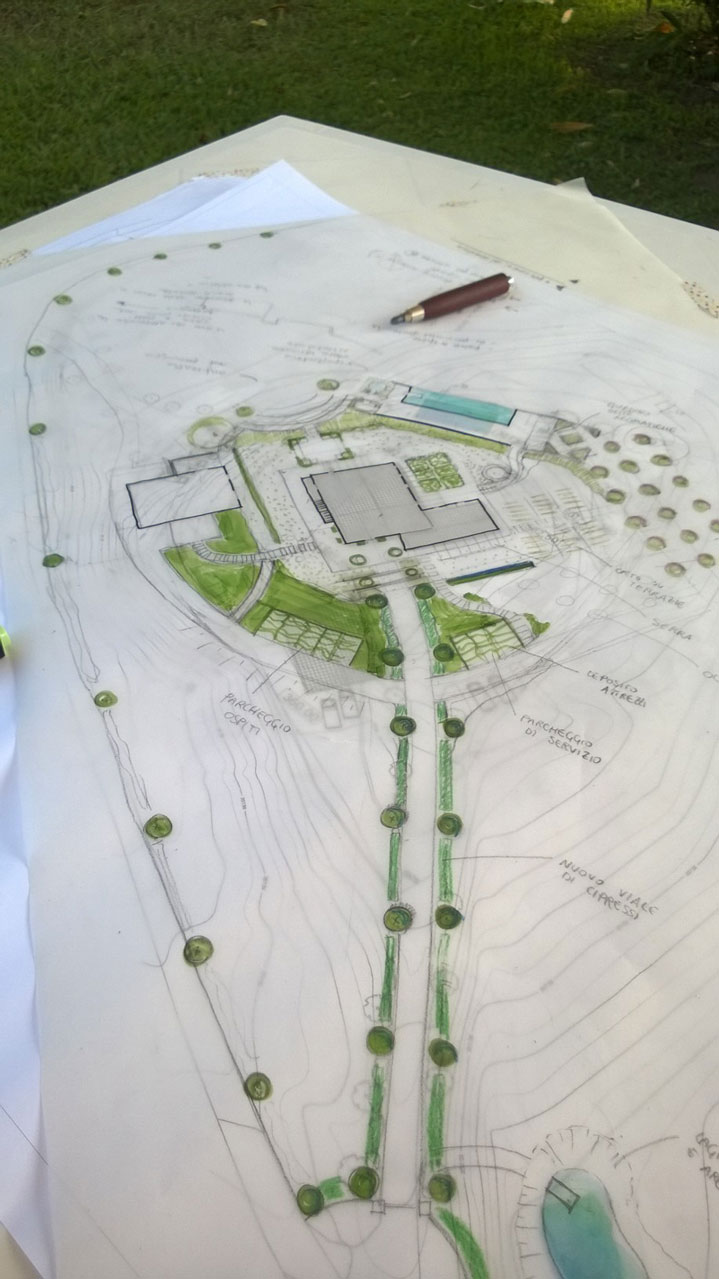 Memoscape_Giardino in Val d'Orcia_progetto