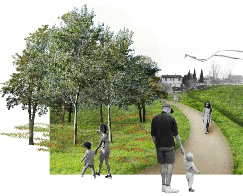 Memoscape landscape design_Parco-Buoncovento_vista-parco