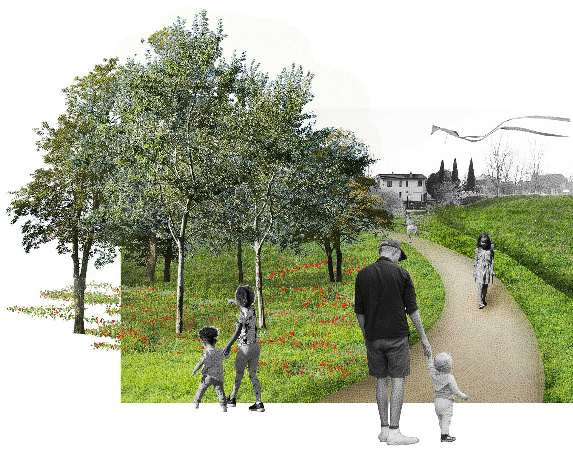 Memoscape landscape design_Parco-Buoncovento_vista-parco Memoscape landscape design_Parco-Buoncovento_vista-parco